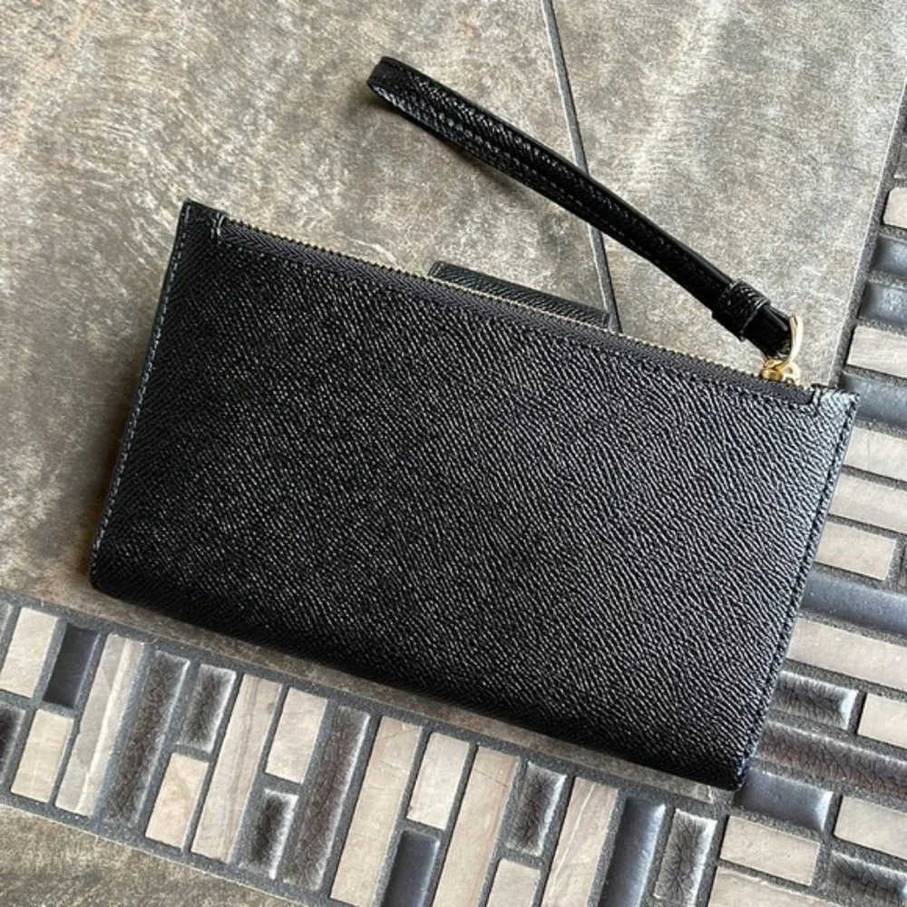 Coach Tech Wallet Black NWT - Picture 2 of 15